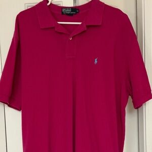 Ralph Lauren Polo spring summer Fuchsia (pink) men’s  size XL